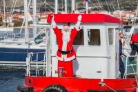 Santa Claus sailed into Marina Trogir