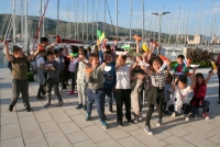 Trogir Elementary-School Students Launched 300 Colourful Ships!