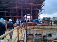 Students from &Scaron;ibenik Visiting the Ships