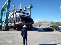 Socrat Yacht Also Arrives for Makeover at Trogir Marina