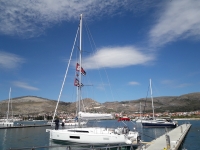 The latest model of Beneteau/Oceanis 51.1 sailing yacht presented in Trogir Marina