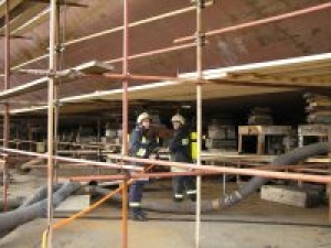 Work drill "May it never happen again"