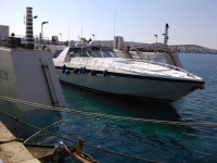 Two yachts in Dock 4
