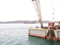 Working launching in shipyard Trogir
