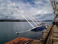 Adria Sailboat Sinks