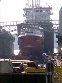 The Kijac and the Bibe Soon to Sail