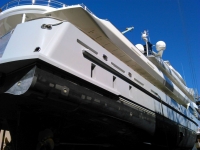 Superyacht "I Nova" Sails in for Repair Works