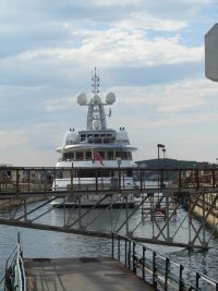 Yacht overhaul followed by dock repair